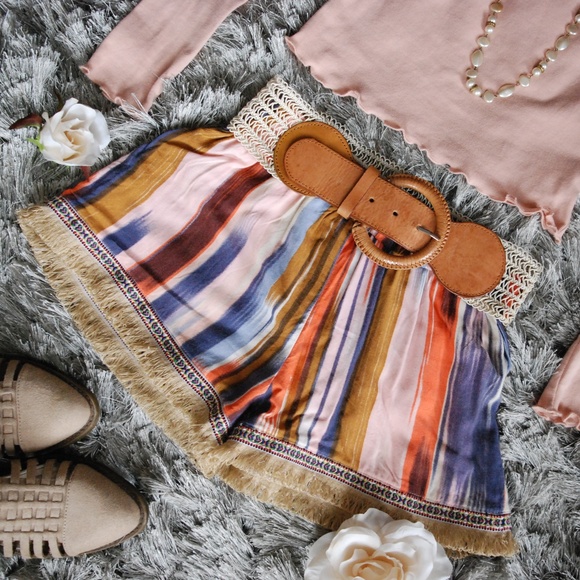 Band of Gypsies Pants - embroidered tassel fringe festival lounge shorts